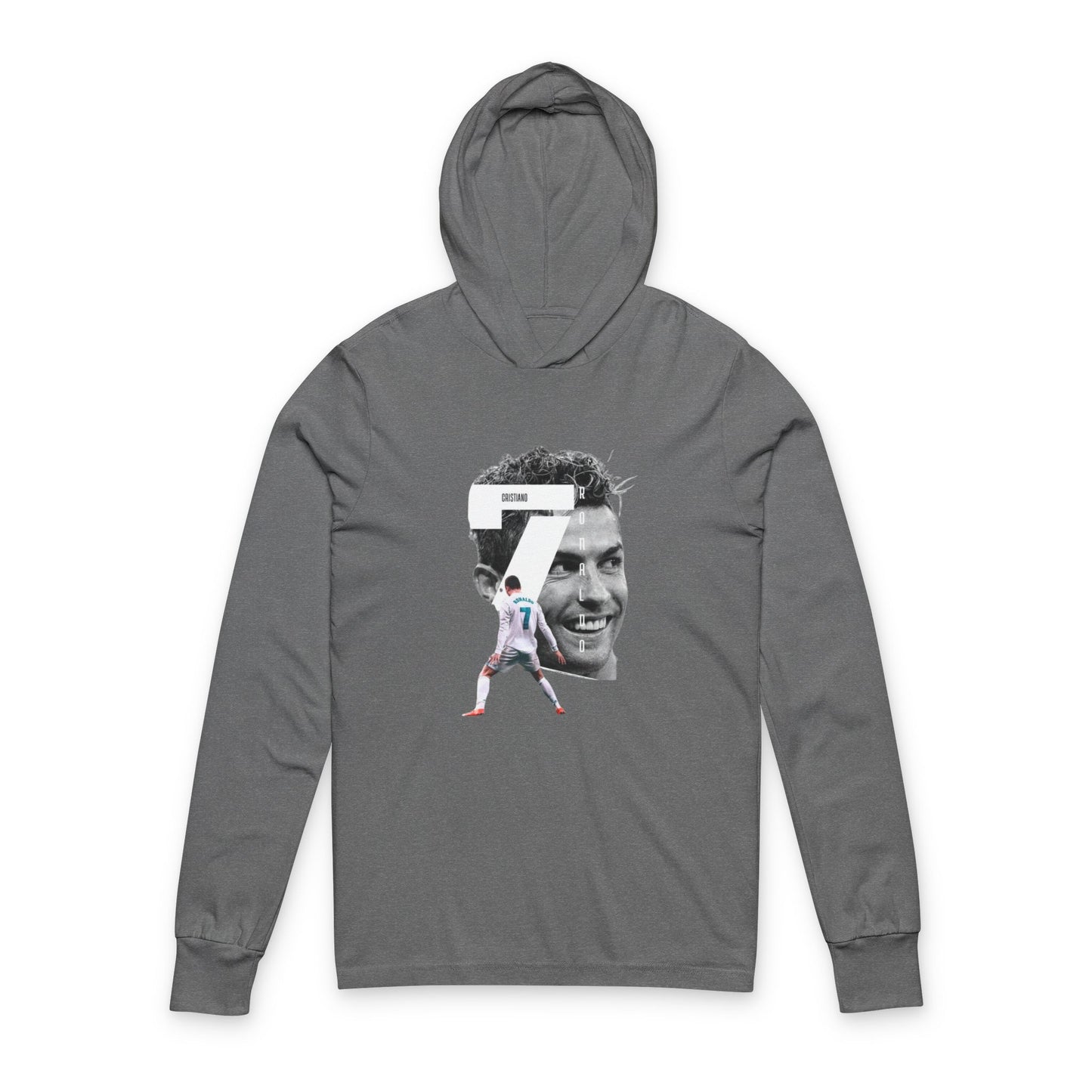CR7 The Legacy Graphic Hooded Long Sleeve Tee