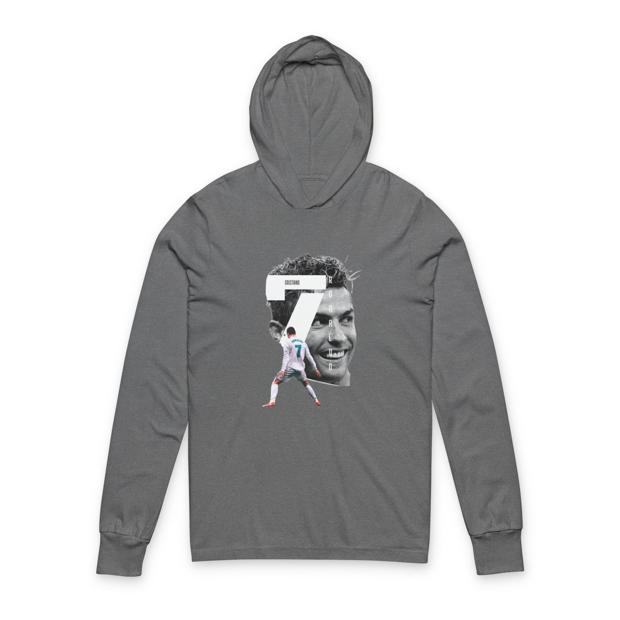 CR7 The Legacy Graphic Hooded Long Sleeve Tee