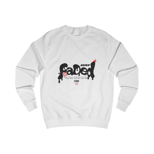 CAGED Graphic Sweatshirt 🔗 — Urban Skate Punk Crewneck with a Red ⭐ Accent