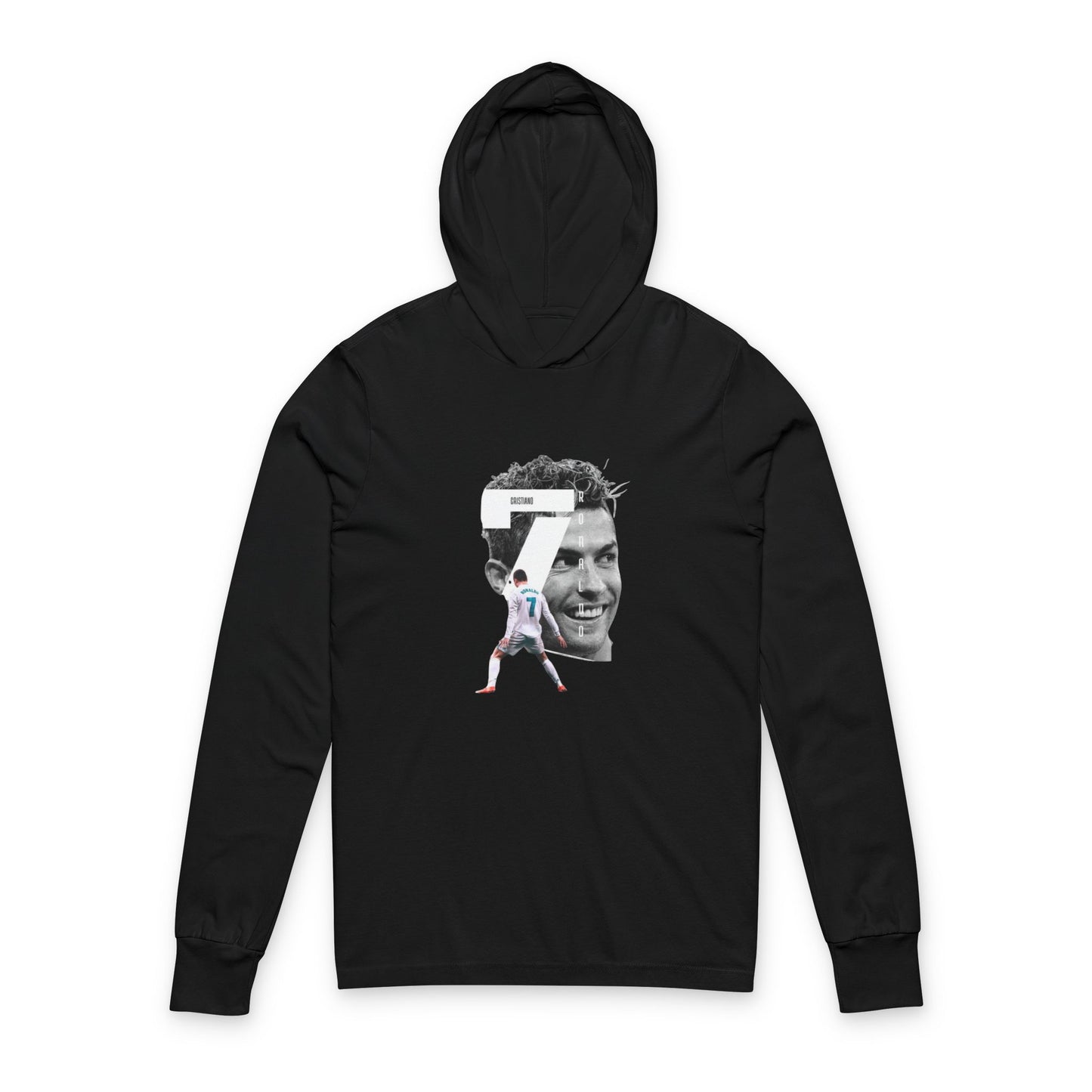 CR7 The Legacy Graphic Hooded Long Sleeve Tee