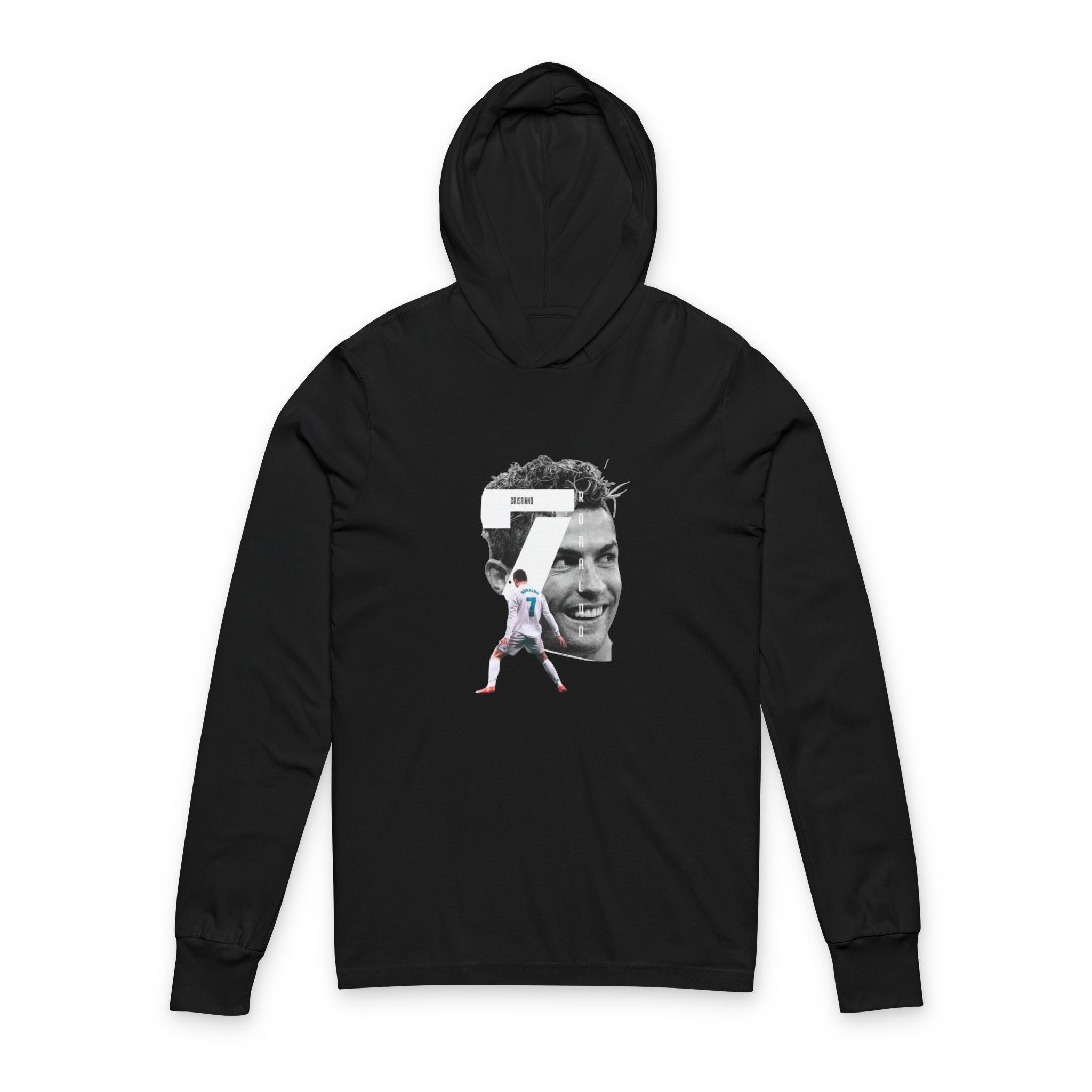 CR7 The Legacy Graphic Hooded Long Sleeve Tee