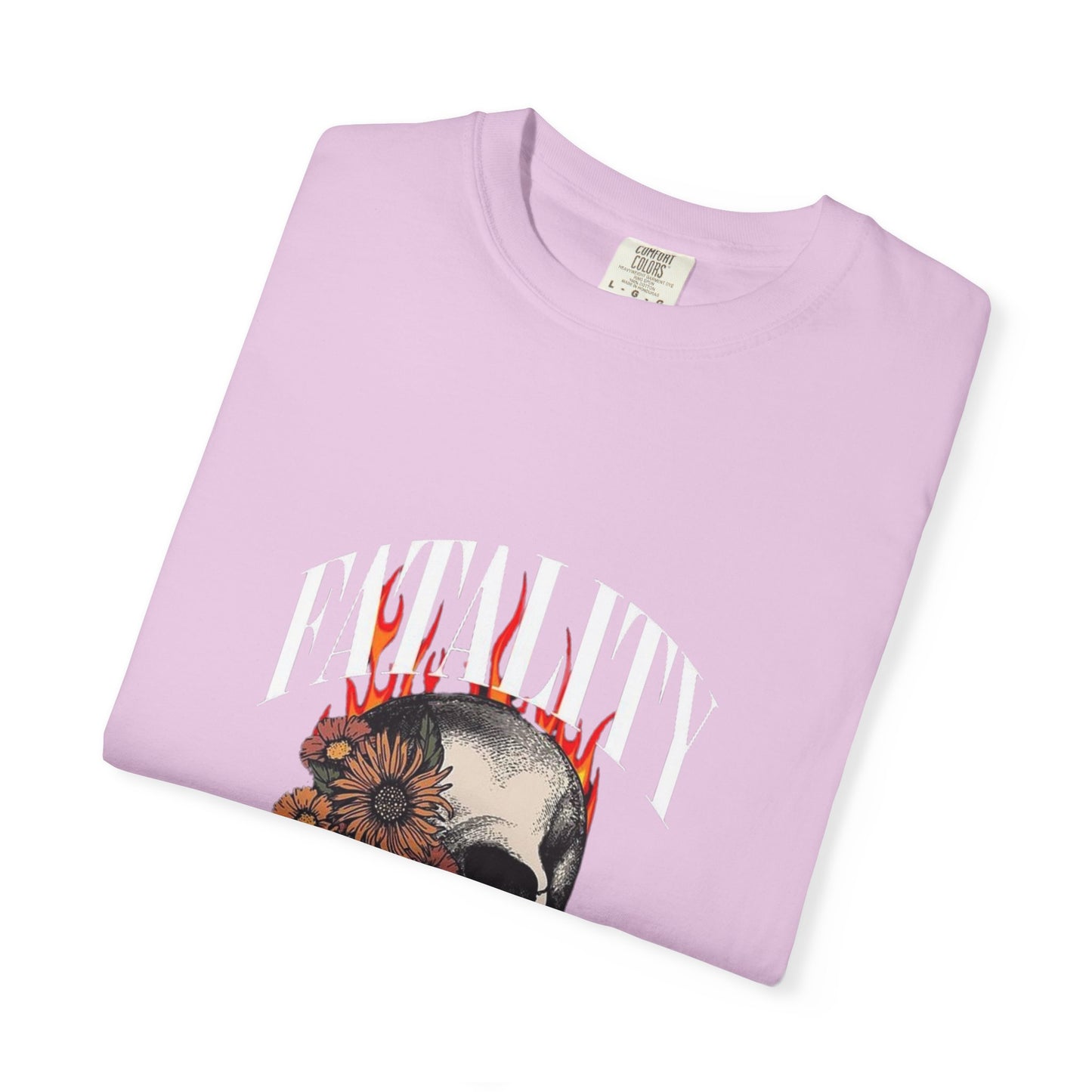 ⚡ Fatality Skull Tee — Floral Skull Graphic T-Shirt ⚡
