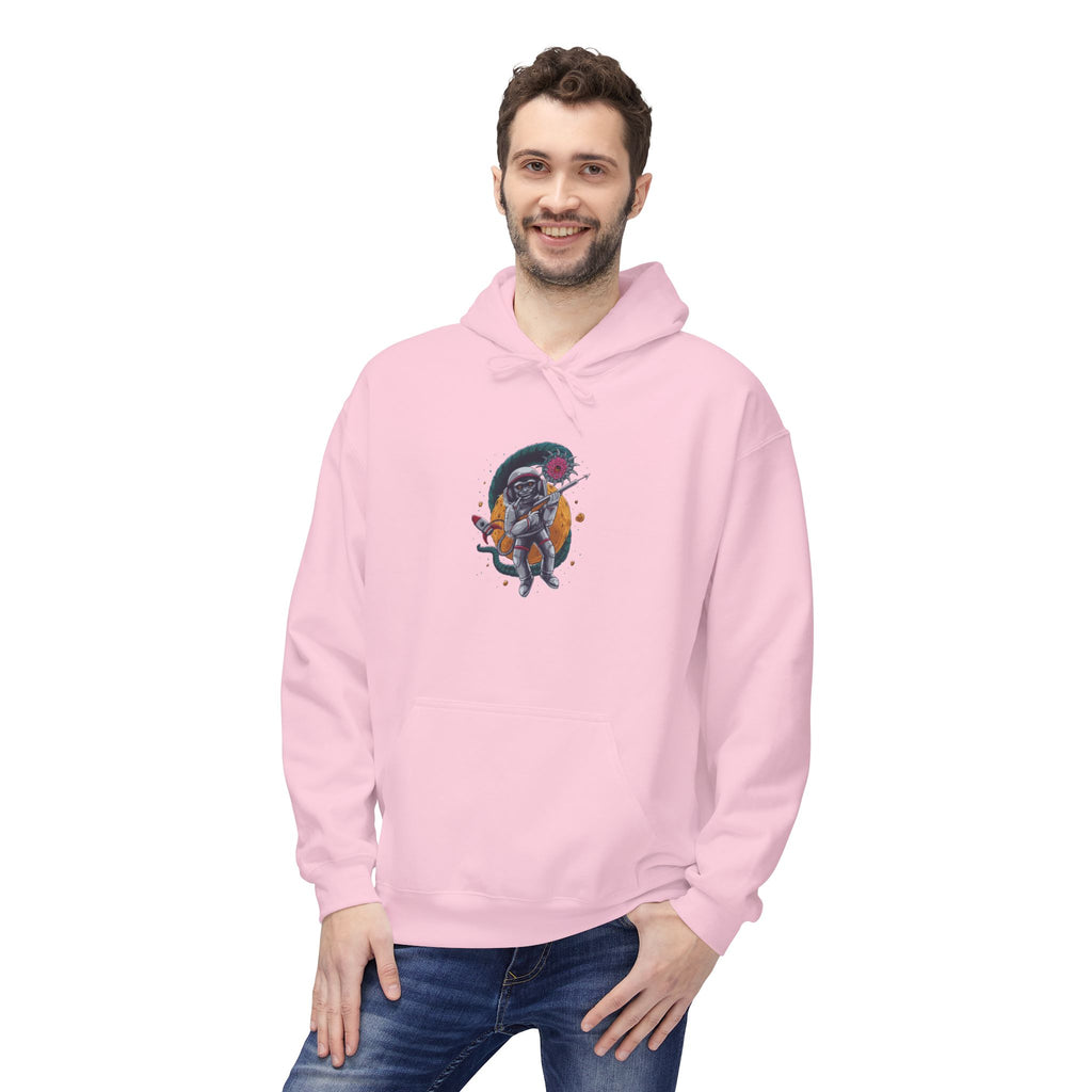 Astronaut Skull Hoodie - Cosmic Space Skeleton Graphic Sweatshirt