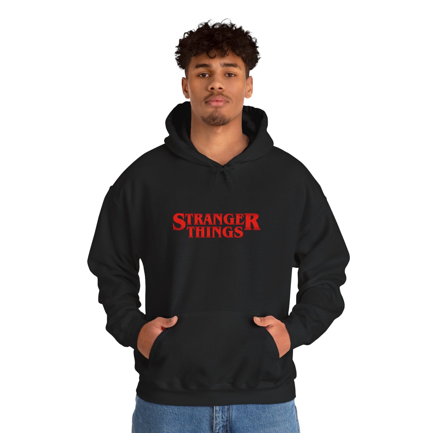⚡️ STRANGER THINGS HOODIE ⚡️ Epic Retro Logo + Season 5 Poster Pullover!