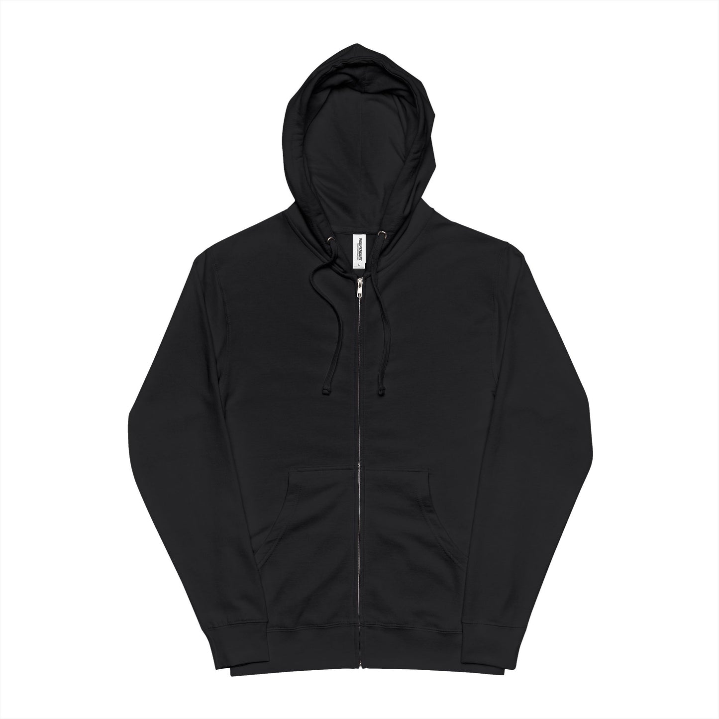 Illusion Graphic Zip-Up Hoodie