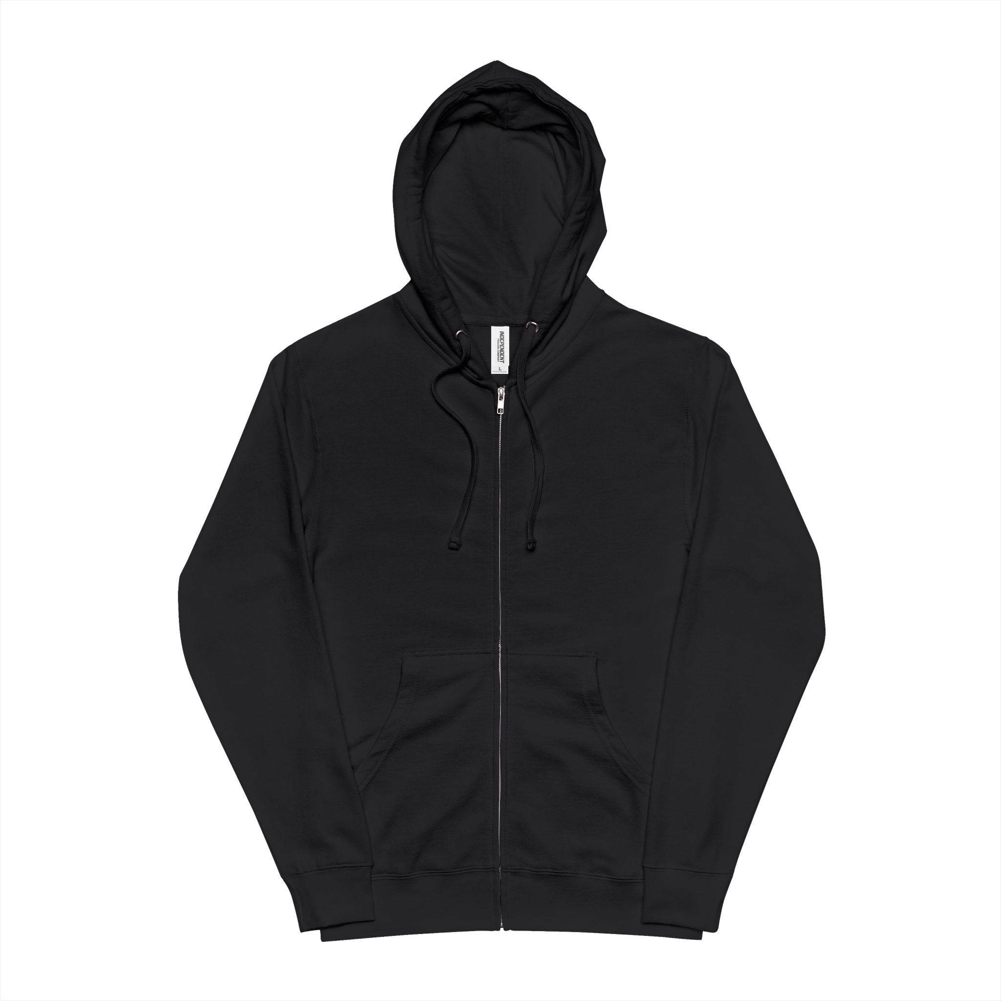 Illusion Graphic Zip-Up Hoodie
