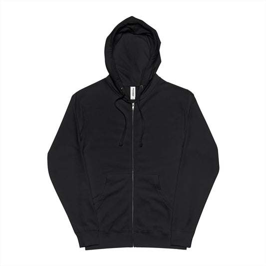 Illusion Graphic Zip-Up Hoodie