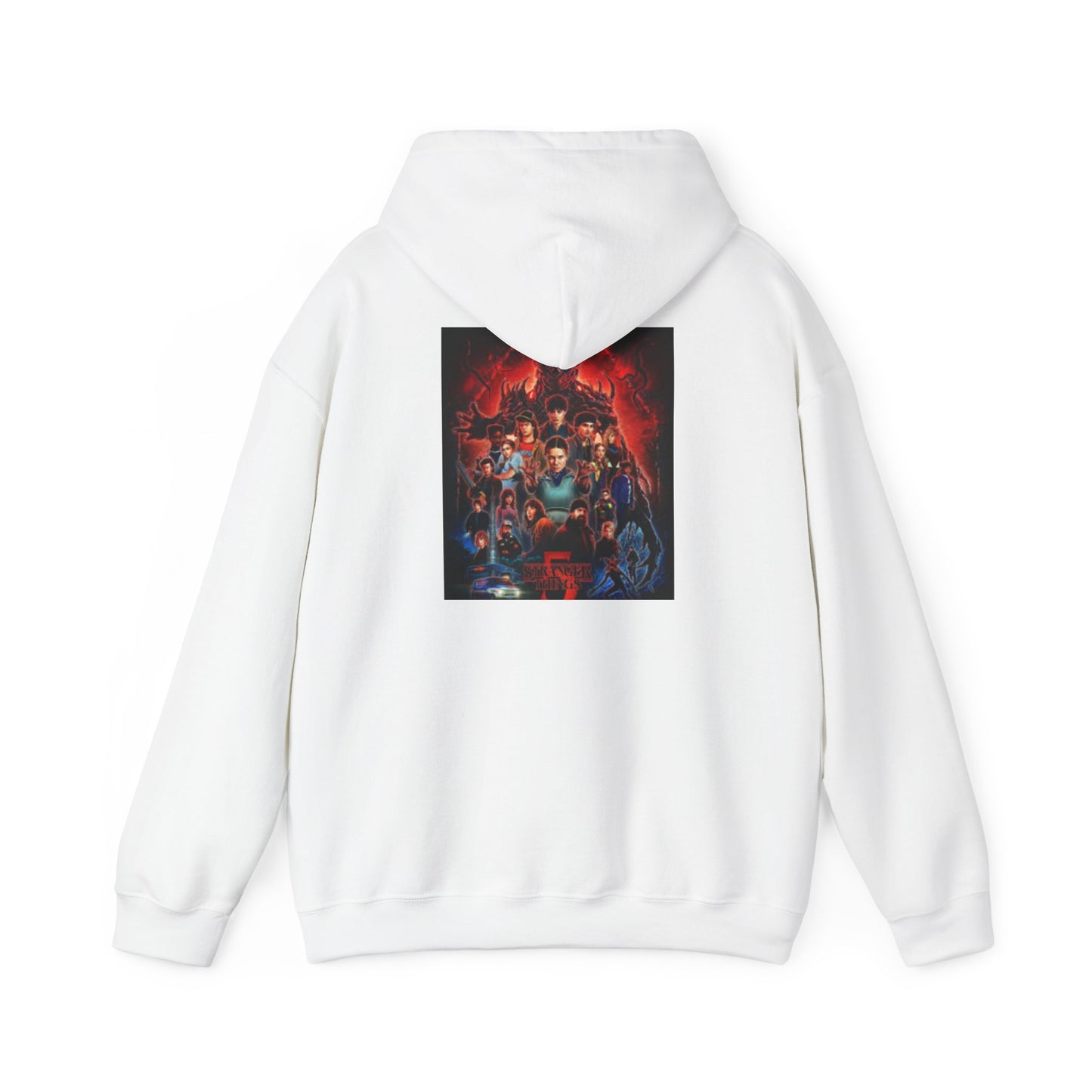 ⚡️ STRANGER THINGS HOODIE ⚡️ Epic Retro Logo + Season 5 Poster Pullover!