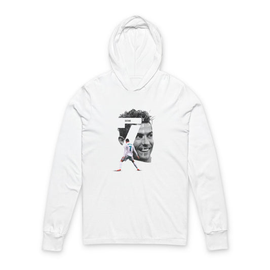 CR7 The Legacy Graphic Hooded Long Sleeve Tee