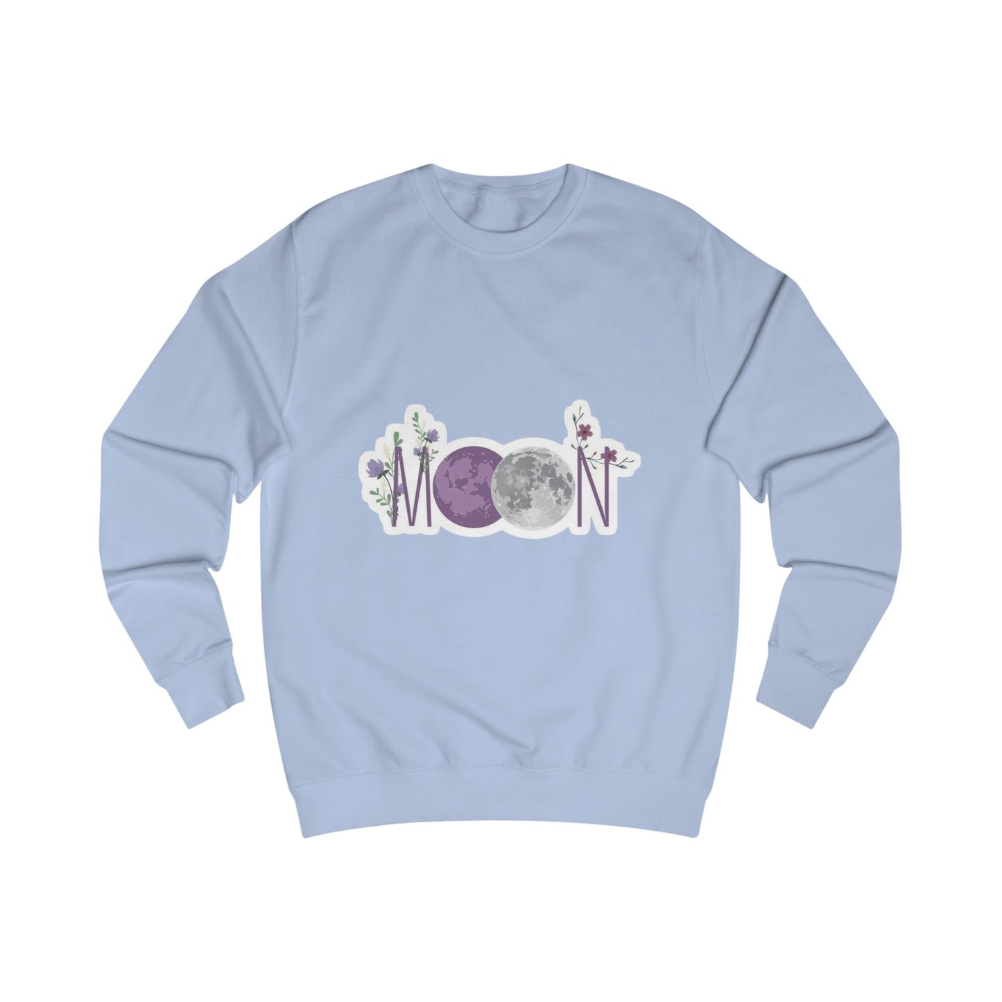 🌙✨ Moon Floral Sweatshirt ✨🌸