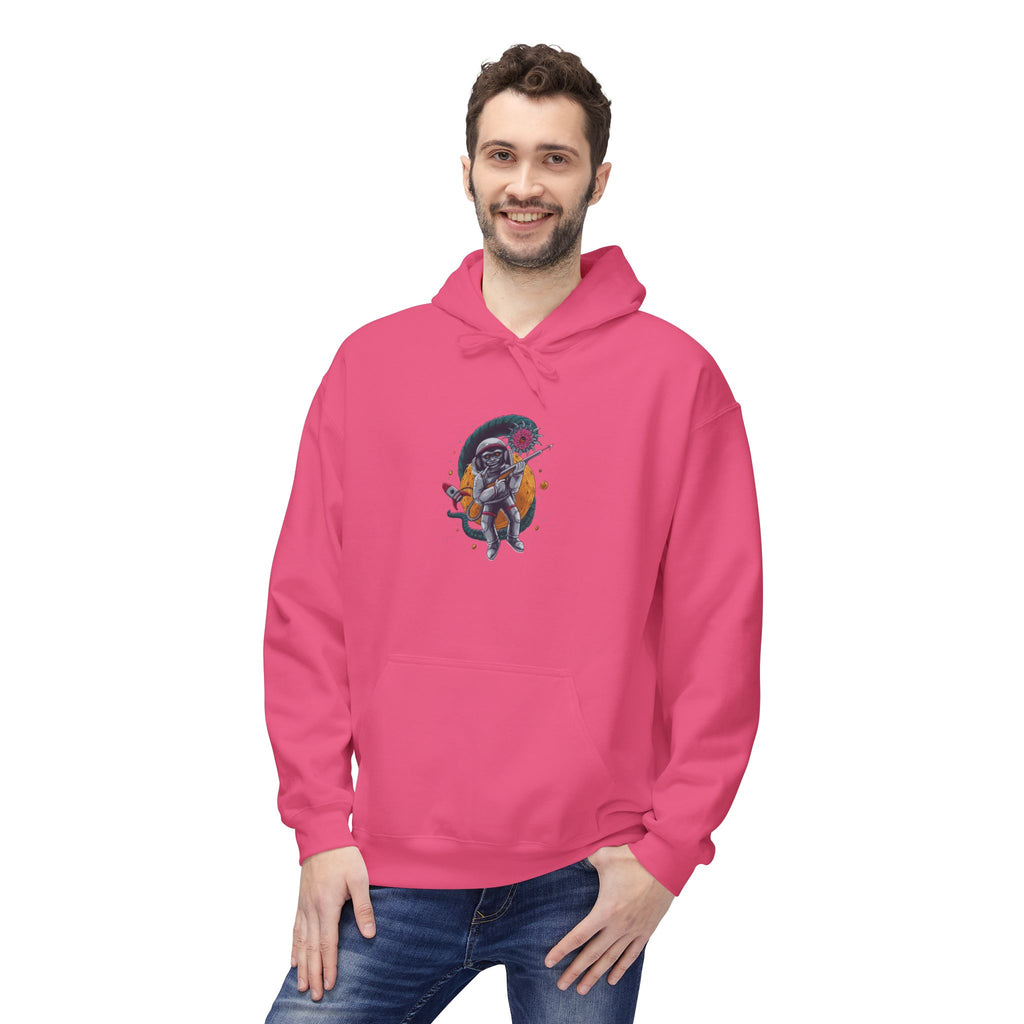 Astronaut Skull Hoodie - Cosmic Space Skeleton Graphic Sweatshirt